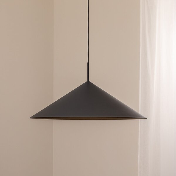 Eko-Light Obesna svetilka Capital, črna, 1-svetlobna, Ø 60 cm, GX53, zatemnjen, Črna, Dnevna soba / jedilnica, Kovina, Sodobni