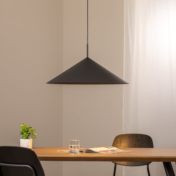 Eko-Light Obesna svetilka Capital, črna, 1-svetlobna, Ø 60 cm, GX53, zatemnjen, Črna, Dnevna soba / jedilnica, Kovina, Sodobni