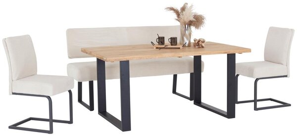 James Wood Jedilna Miza Wood, Hrast, Masivno, 160x90