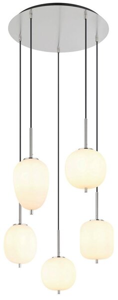 Globo Viseča Svetilka 15345-5no Blacky