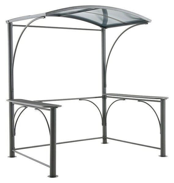 Sunfun Paviljon za žar BBQ (Š x G: 213 x 150 cm, Barva ogrodja: Antracitne barve, Aluminij)