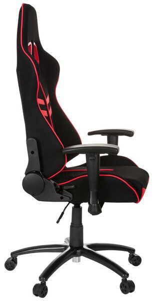 MID.YOU Gaming Stol League Pro I, Črna, Rdeča