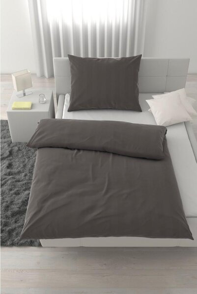 Premium Living Posteljnina Xenia Streif, Antracit, 60/80, 140/200