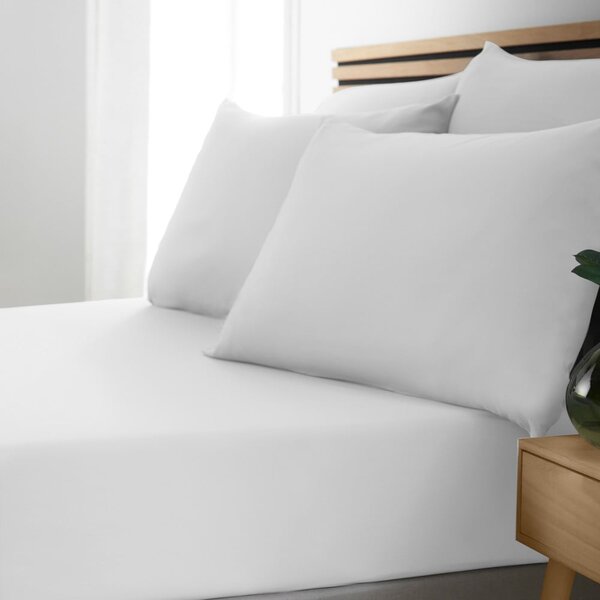 Bela napenjalna rjuha 90x190 cm So Soft Easy Iron – Catherine Lansfield