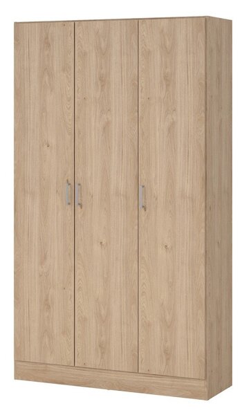 Garderobna omara v hrastovem dekorju v naravni barvi 104x181x36 cm Focus – Tvilum