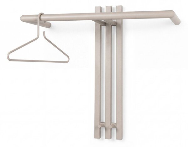 Sivorjav jeklen stenski obešalnik 65 cm Senza – Spinder Design
