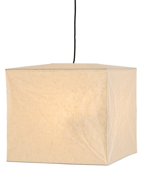 HAY svetilni senčnik Cube, višina 40 cm, bel, papir, Bela, Papir / karton, Dizajn