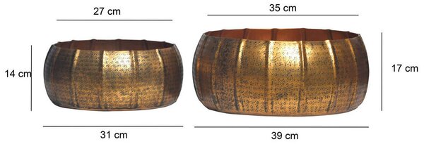 OKRASNA SKLEDA 39/17/39 cm