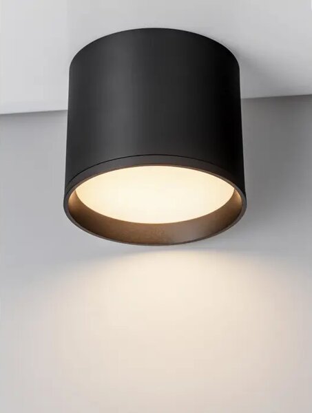 STROPNA SVETILKA ZIAZA LED/3000K/10W/505Lm/ČRNA NL9030730