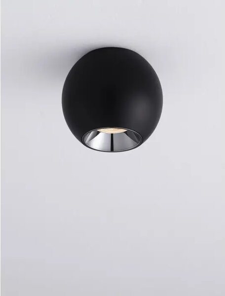 NANO STROPNI REFLEKTOR ČRN LED 13W 1163lm 3000K IP20 NL9052029