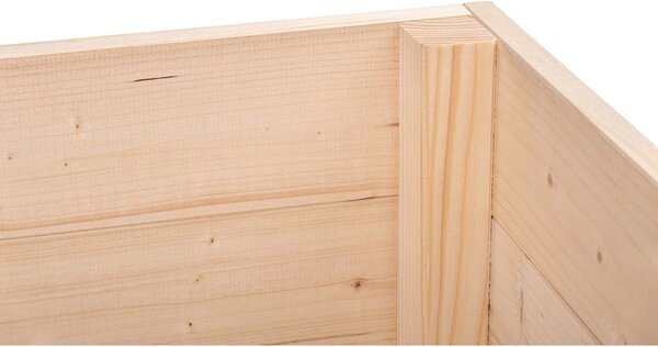 ATMOWOOD Lesena visoka greda 80 x 60 x 40 cm