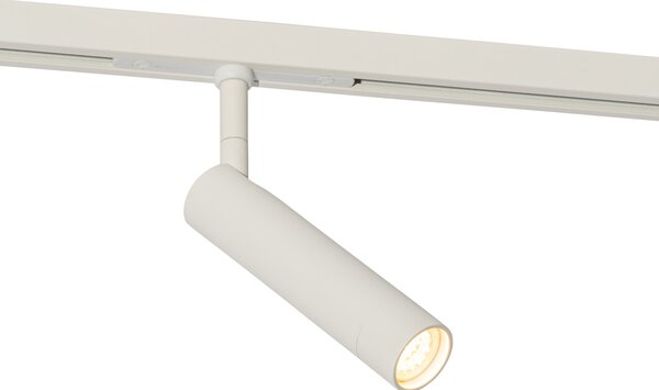 Moderni beli reflektor za enofazni tirni sistem - Slimline Uzzy