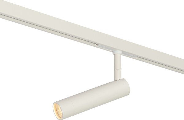 Moderni beli reflektor za enofazni tirni sistem - Slimline Uzzy