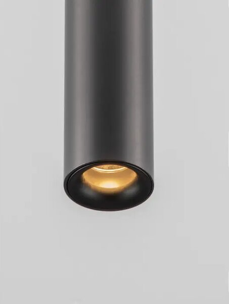 STROPNA SVETILKA Luisa ČRNO LED 8W 220-240V 571lm IP20 3000K NL9060316