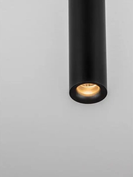 STROPNA SVETILKA Luisa ČRNO LED 8W 220-240V 571lm IP20 3000K NL9060313