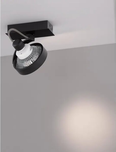 Stropna svetilka THOMAS BLACK LED AR111 35 W 1x10 W IP20 230 V NL9113221