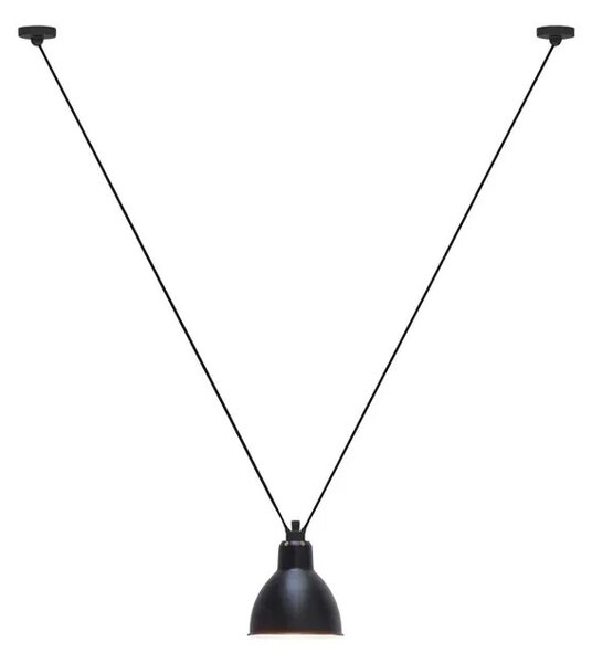 DCWLampe Gras - 323 XL Obesek Svetilka Okrogla Črna Lampe Gras