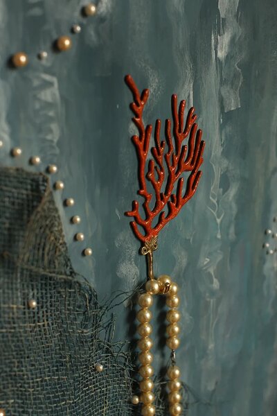 Doing Goods Stenski obešalnik Doing Goods Ariel Coral Hook