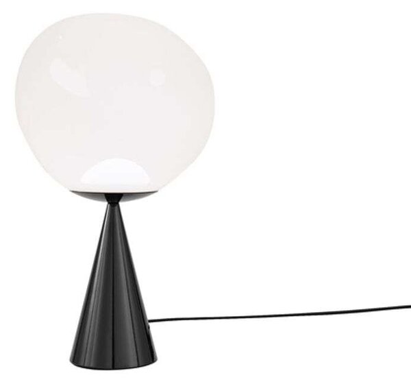 Tom DixonTom Dixon - Melt Cone Fat Namizna Svetilka Opal/Black Tom Dixon