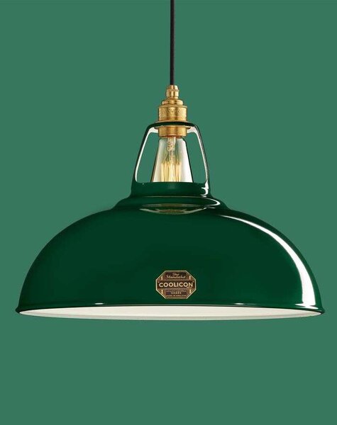 CooliconCoolicon - Large 1933 Design Obesek Svetilka Original Green Coolicon