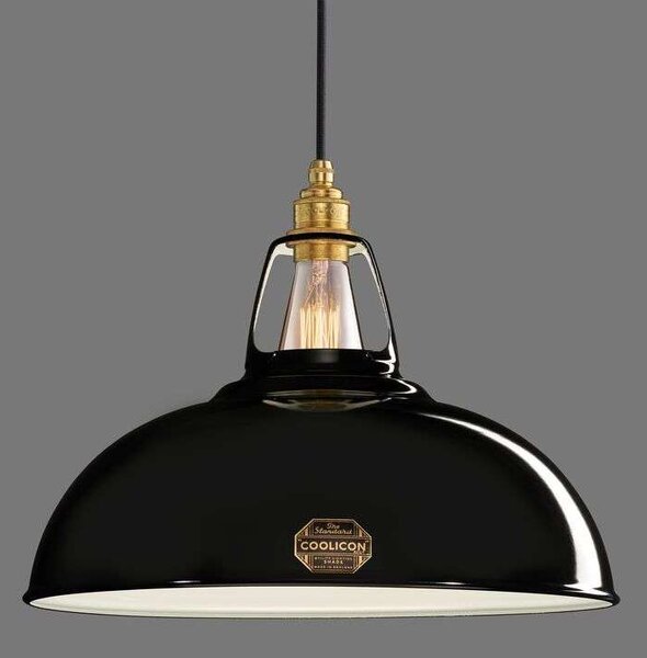 CooliconCoolicon - Large 1933 Design Obesek Svetilka Jet Black Coolicon