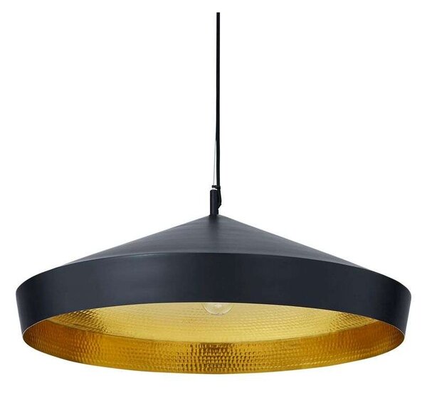 Tom Dixon - Beat Light Flat LED Obesek Svetilka Črna Tom Dixon