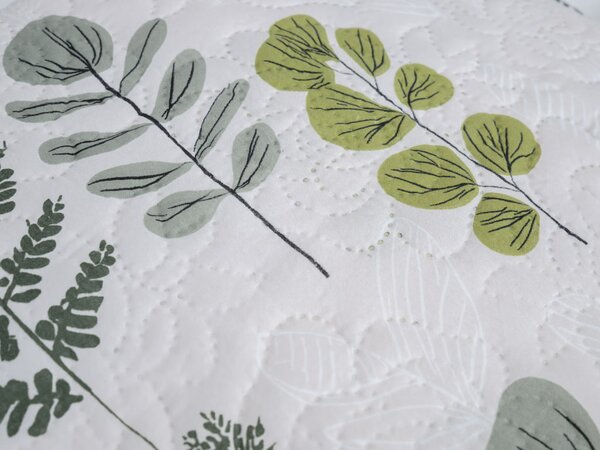 Pregrinjalo za posteljo SCANDI NATURE, zeleno Dimenzije: 170 x 210 cm