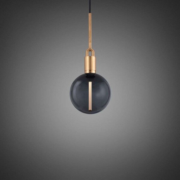 Buster+PunchBuster+Punch - Forked Globe Obesek Svetilka Dim. Medium Smoked/Brass Buster+Punch