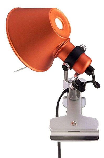 ArtemideArtemide - Tolomeo Micro Pinza Stenska Svetilka Oranžna Artemide