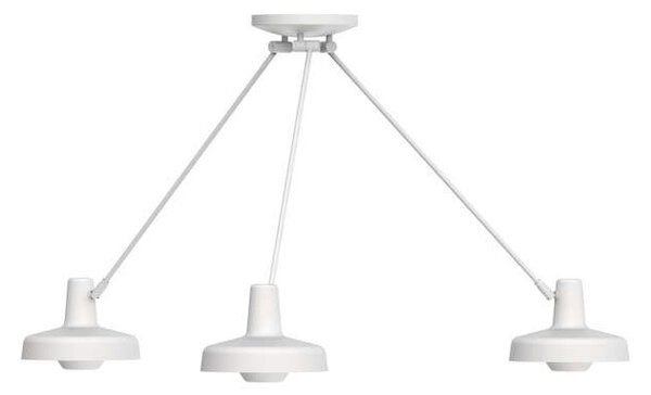 Grupa ProductsGrupa Products - Arigato Palace Triple Ceiling Lamp White Grupa Products