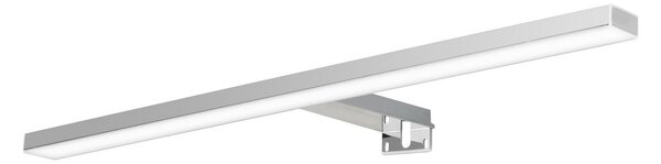 Ebir Esther 2 LED luč za ogledalo, krom, širina 50 cm, Kovinska, Kopalnica, Plastika, Sodobni