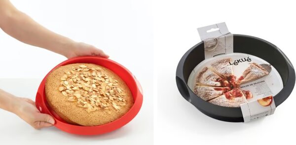 Model za biskvit črn - 24cm