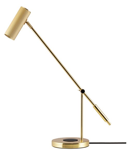 Globen LightingGloben Lighting - Hubble Read Namizna Svetilka w/Wireless Charging Brushed Brass Globen Lighting