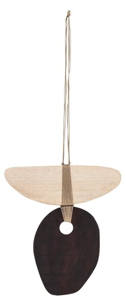 Lesena stenska dekoracija 30,5x33 cm Yoki – Bloomingville