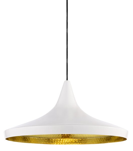 Tom DixonTom Dixon - Beat Light Wide LED Obesek Svetilka Bela Tom Dixon