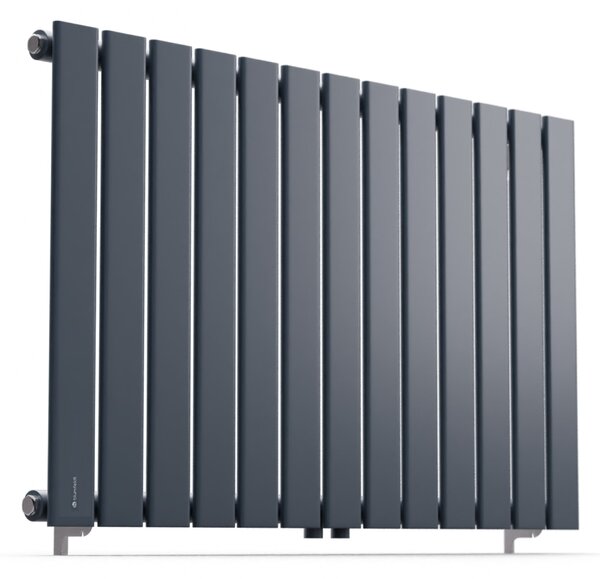 Blumfeldt Ontario, radiator, 100 x 60, 1/2" stranski in sredinski priklop, stenska montaža, 681 W