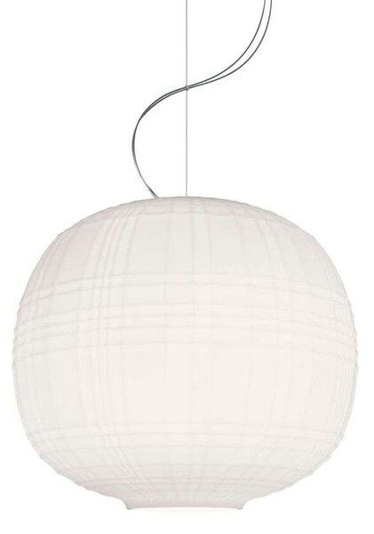 FoscariniFoscarini - Tartan Obesek Svetilka Bela Foscarini