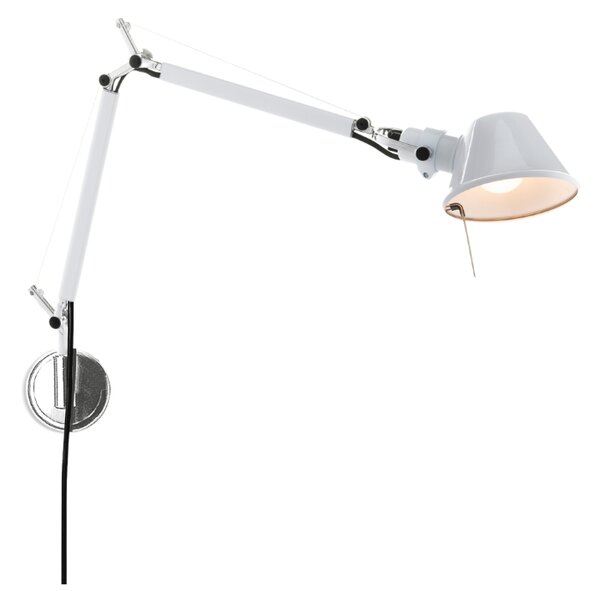 ArtemideArtemide - Tolomeo Micro Parete Stenska Svetilka Bela Artemide