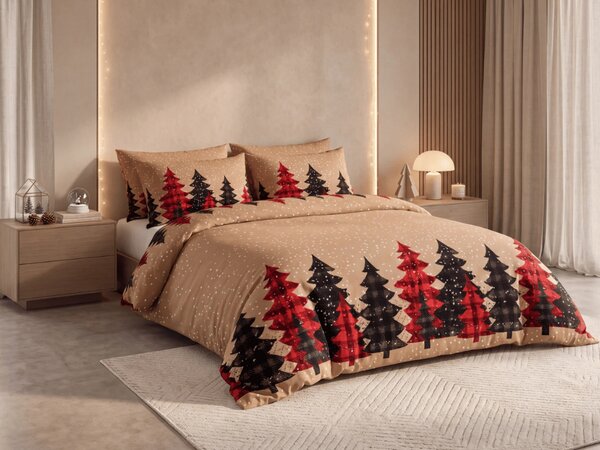 Posteljnina iz mikrovlaken WINTERPINE z vzorcem Dimenzije posteljnine: 70 x 80 cm | 140 x 200 cm