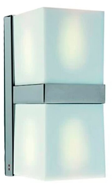 FabbianFabbian - Ice Cube Double Stenska Svetilka Frosted Fabbian