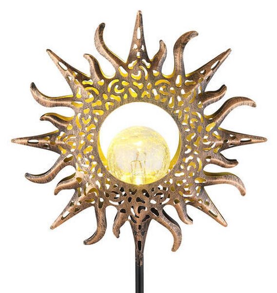 Globo Solarna Svetilka Sunflower, S Sijalko