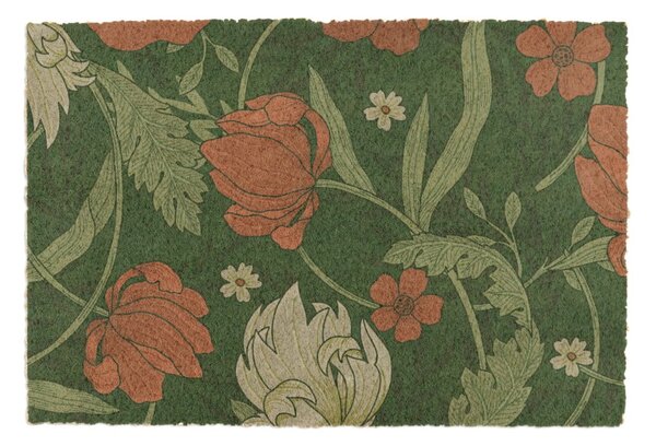 Predpražnik iz kokosovih vlaken 60x90 cm William Morris Rose – Artsy Doormats