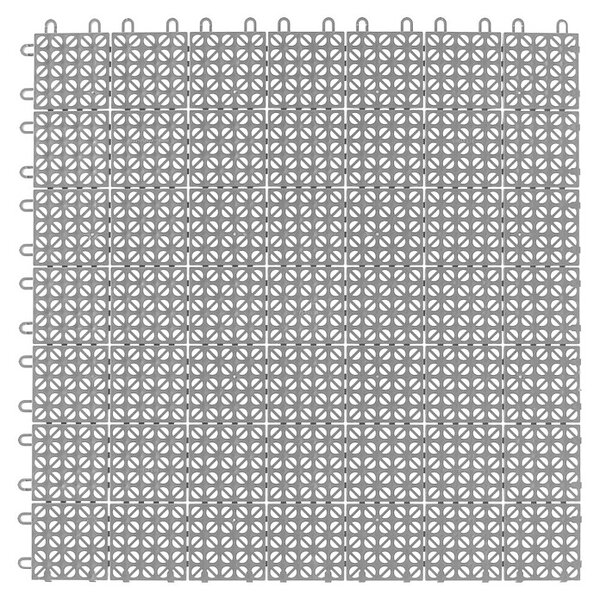 Zaskočna plošča (Polietilen, 55,5 x 55,5 x 1,1 cm, 9 kos)