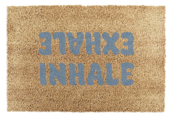 Predpražnik iz kokosovih vlaken 60x90 cm Inhale Exhale – Artsy Doormats