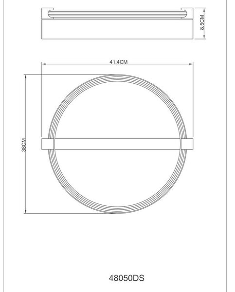 STROPNA LED-SVETILKA Fletcher 3000 K 230 V