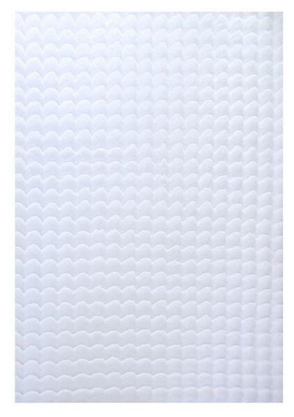 PREPROGA Z VISOKIM FLOROM AMBIANCE 140/200 cm tkano bela