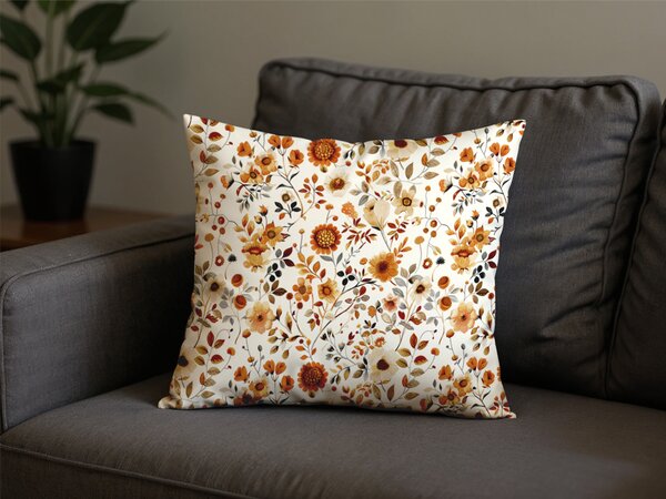 Poli-bombažna prevleka za blazino AMBERIS 45x45 cm, barvna