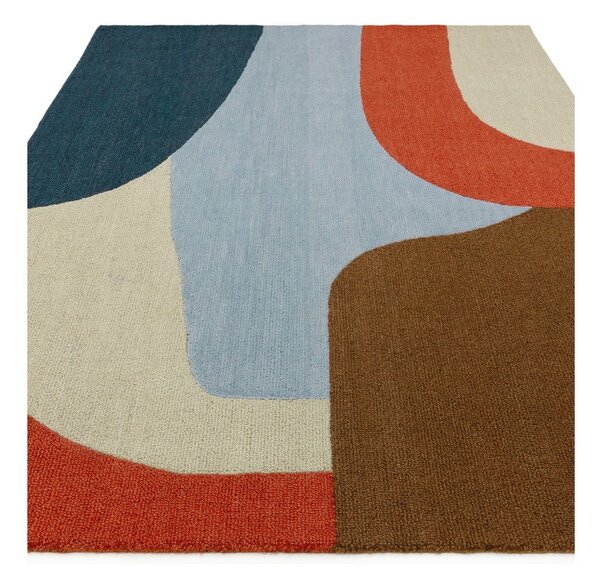 Ročno tkana volnena preproga 120x170 cm Cecil – MADE