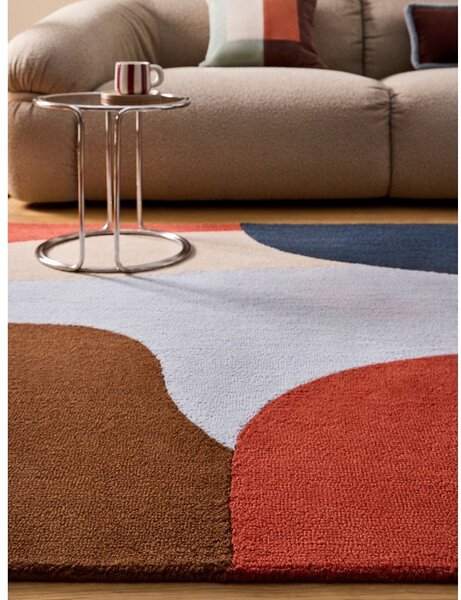 Ročno tkana volnena preproga 120x170 cm Cecil – MADE