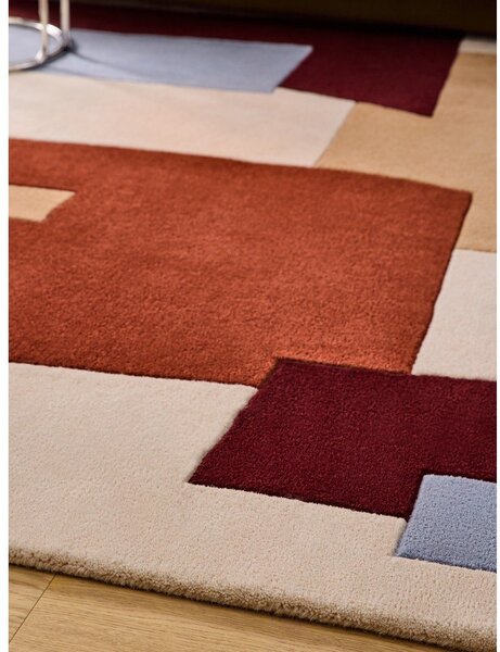 Ročno tkana volnena preproga 120x170 cm Venessla – MADE